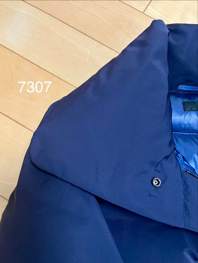 ユニクロ +J ハイブリッドダウンジャケット ネイビー L