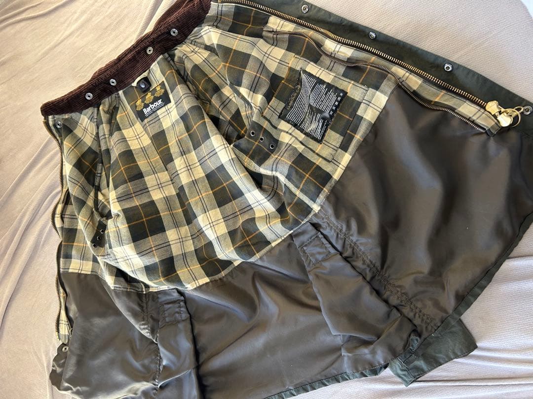 Barbour オイルドジャケット SL BEDALE 38 ライナー付き