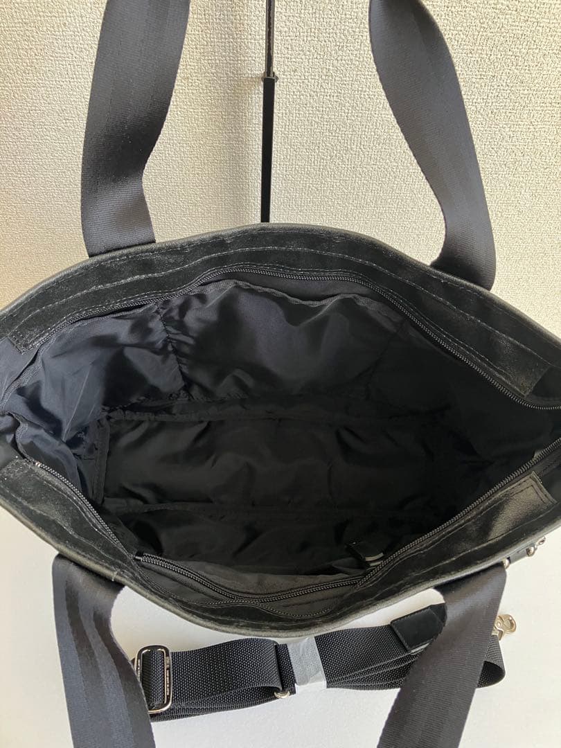 新品　SEAL 森野帆布　コラボ　3WAYトートバッグ　シール　黒　ブラック