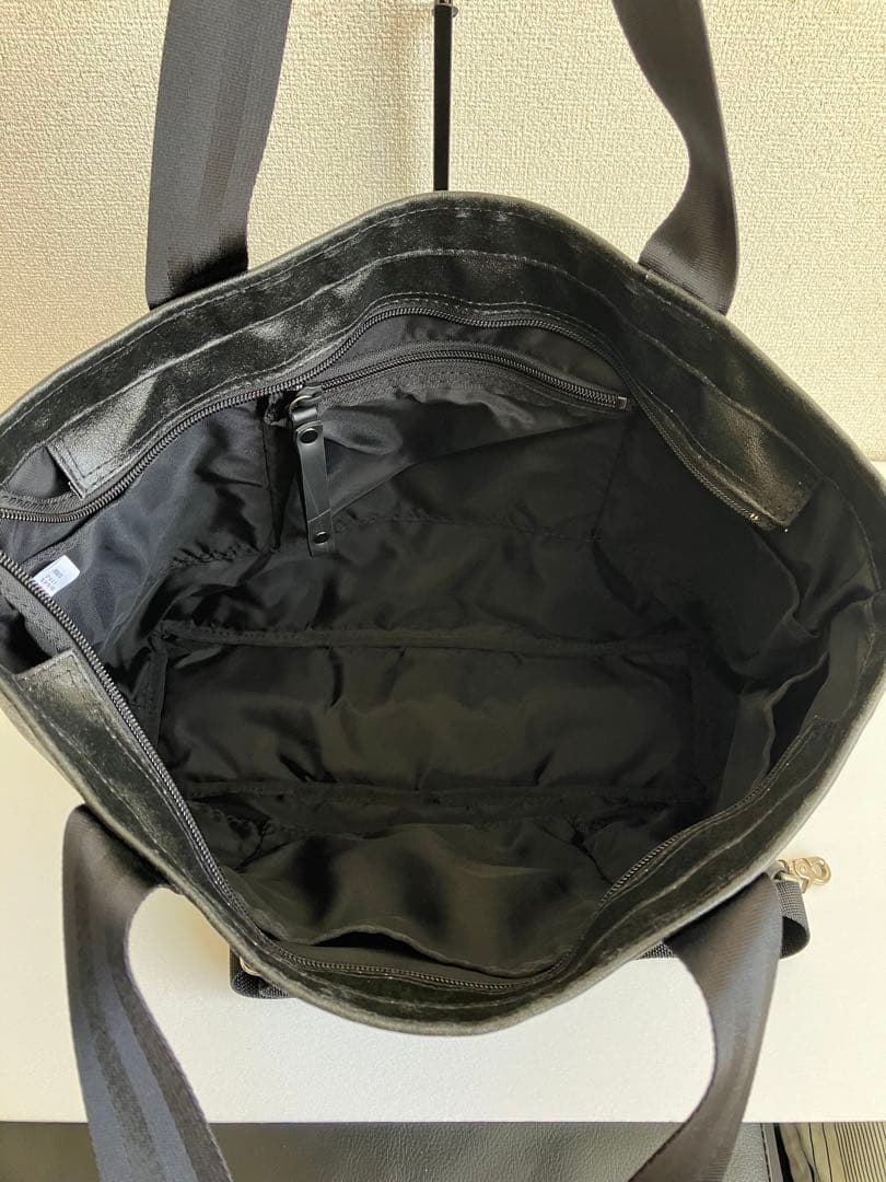 新品　SEAL 森野帆布　コラボ　3WAYトートバッグ　シール　黒　ブラック