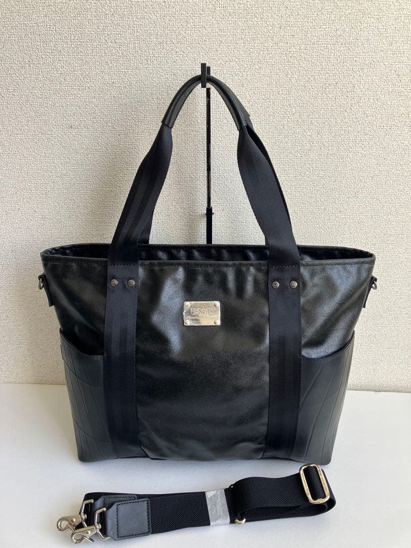 新品　SEAL 森野帆布　コラボ　3WAYトートバッグ　シール　黒　ブラック