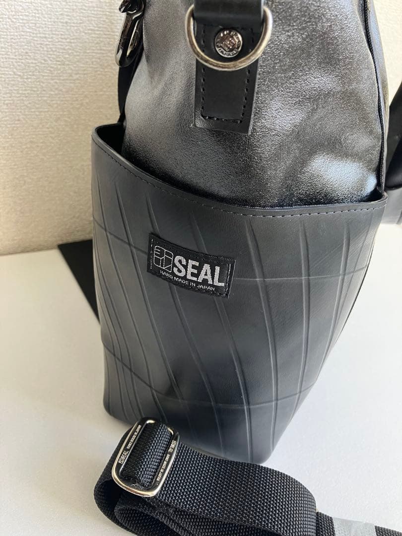 新品　SEAL 森野帆布　コラボ　3WAYトートバッグ　シール　黒　ブラック