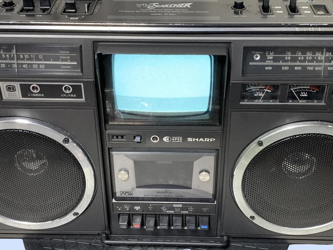 ラジオ・コンポ M8242 SHARP TV THE SEARCHER 5P-R2U