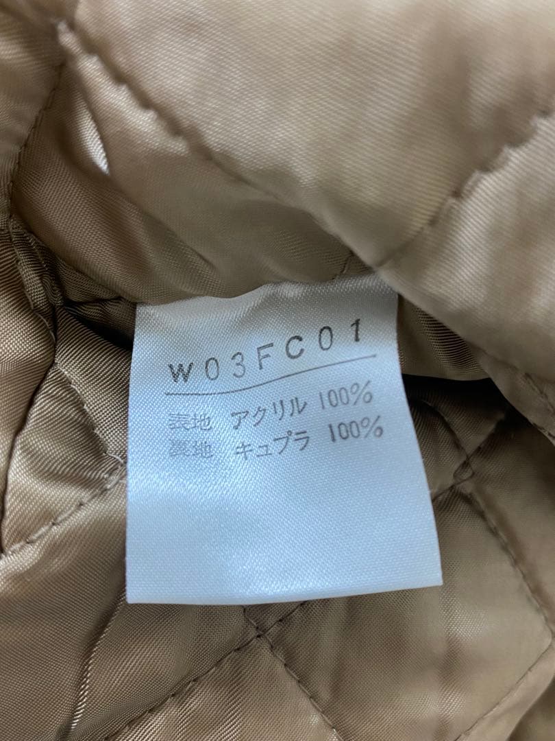 8982. 【レア】WONDERFUL WORLD ロング ダッフルコート