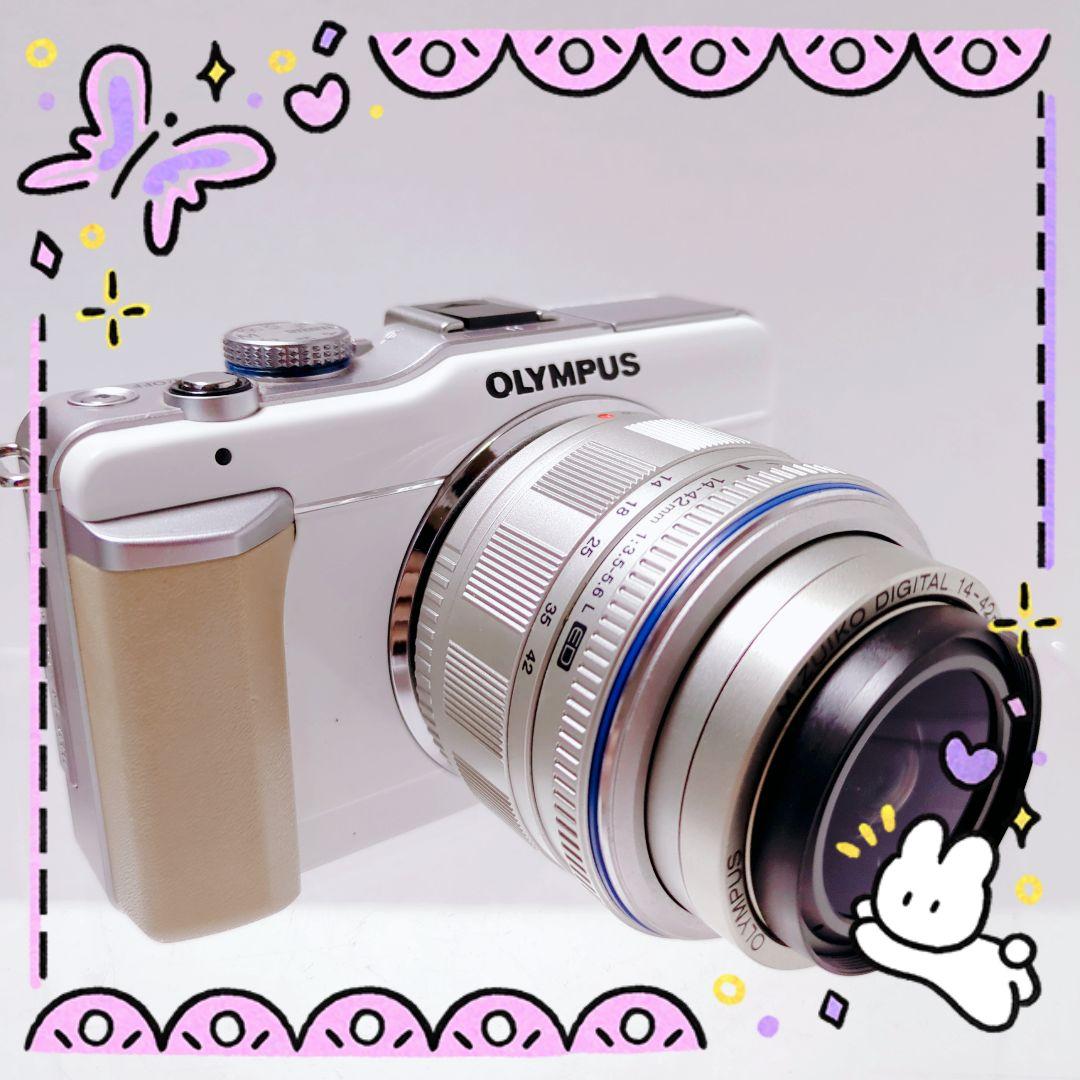 ❤️OLYMPUS❤️E-PL1❤️新品級R412❤️スマホ転送可❤️#1221