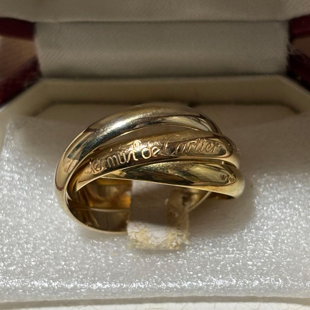 Cartier トリニティリング　#55 9g