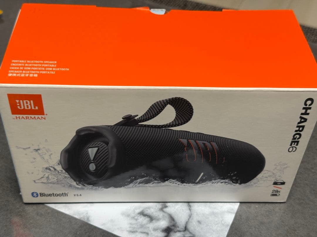 JBL CHARGE6 ワイヤレススピーカー ブラック