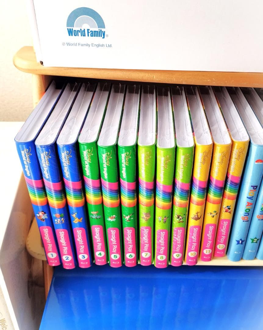 最新版☆未開封多 ストレートプレイ ブルーレイ 　ディズニー英語システム dwe