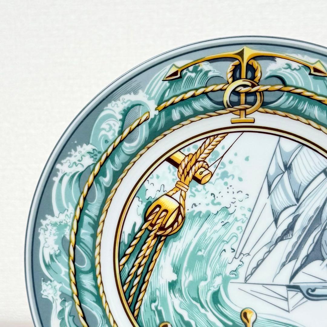 〈未使用〉HERMES パッチワークシリーズ プレート 21cm 突風