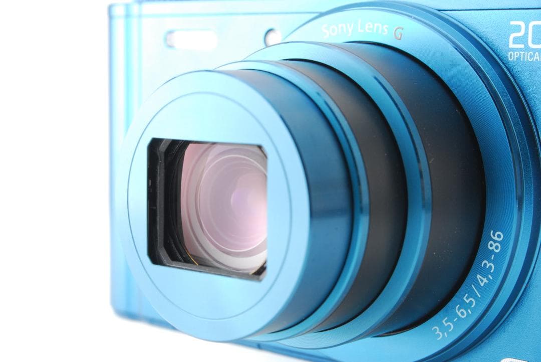 【美品】 ソニー SONY Cyber-shot DSC-WX300　ブルー