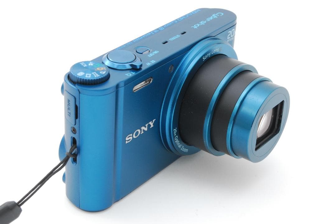 【美品】 ソニー SONY Cyber-shot DSC-WX300　ブルー