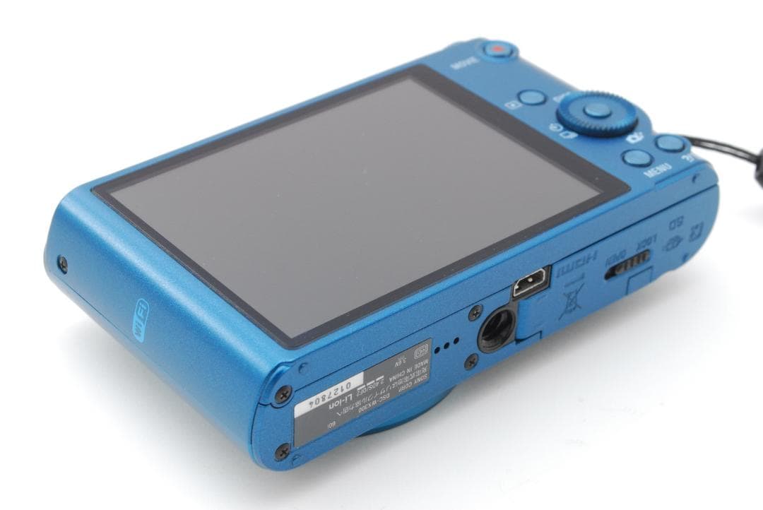 【美品】 ソニー SONY Cyber-shot DSC-WX300　ブルー