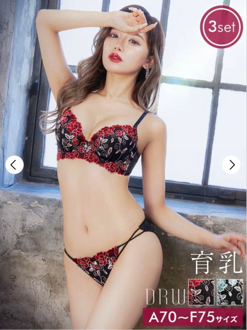 ブラジャー・ショーツ・Ｔショーツ３点セット×６