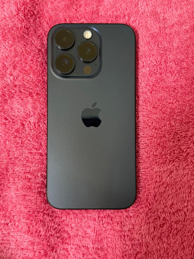 iPhone15 pro 128GB ブルーチタニウム　ジャンク