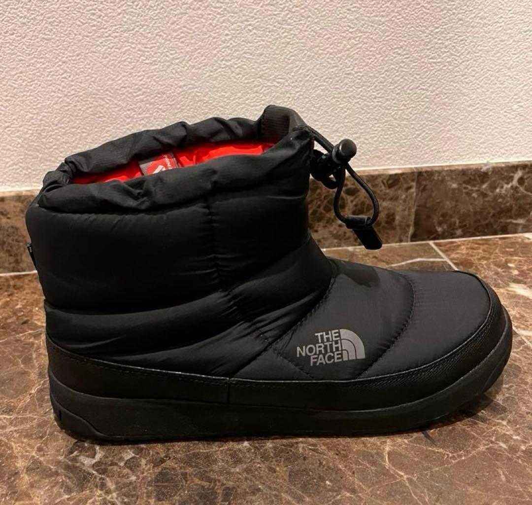 ザノースフェイス ショートブーツ 25㎝ ヌプシ 黒 NFW51686