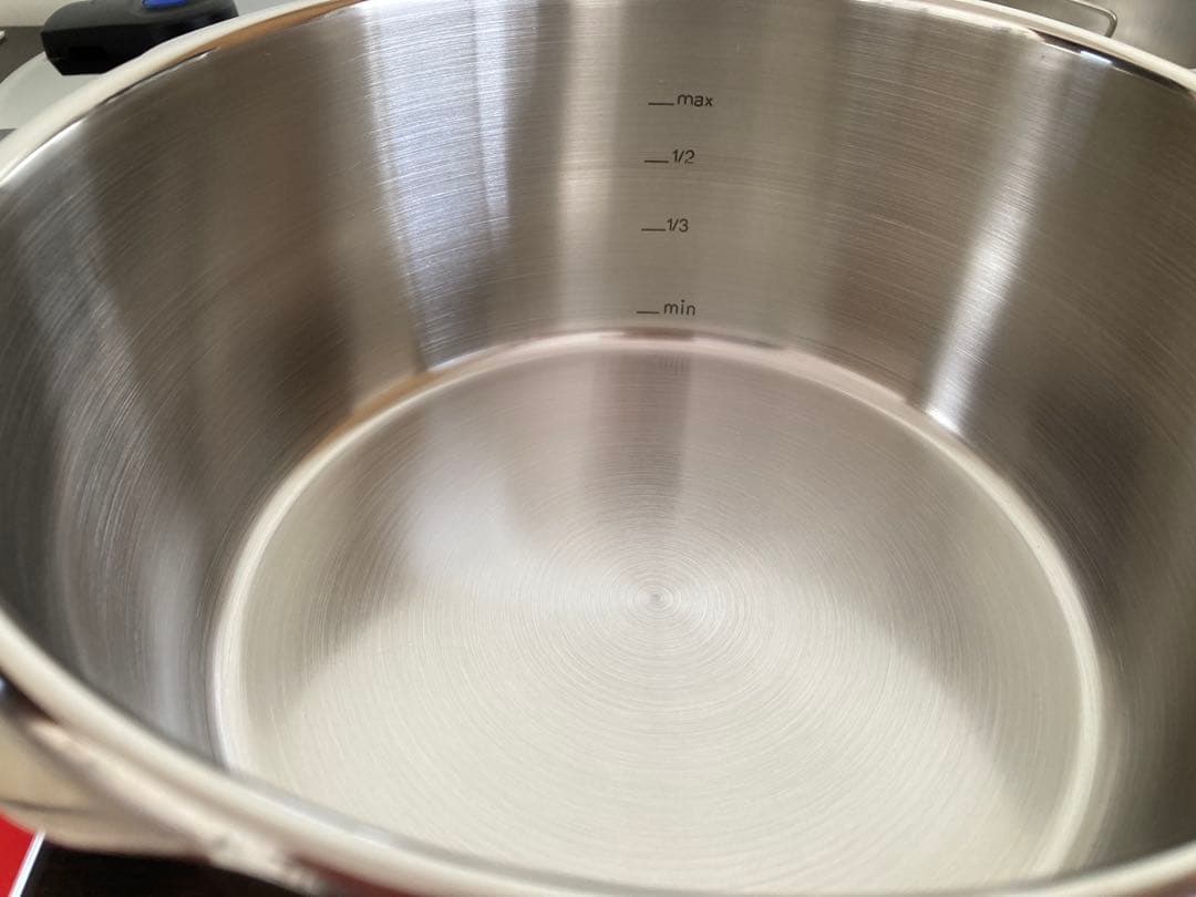 蓋つき3.5Lフィスラー圧力鍋ビタクィックプラス ガス火/IH対応 2~3人向