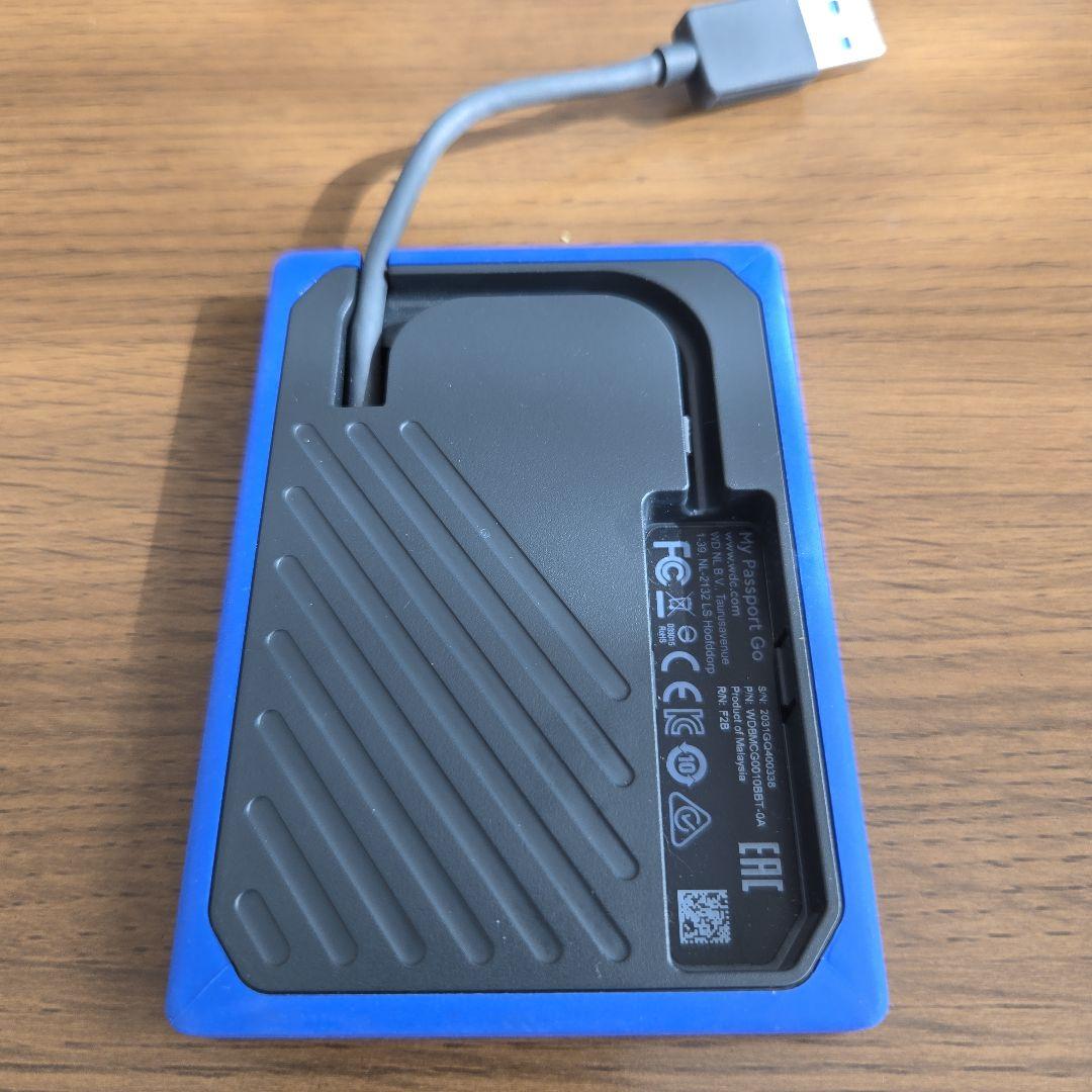 WD ウエスタンデジタル 外付けSSD 1TB 中古