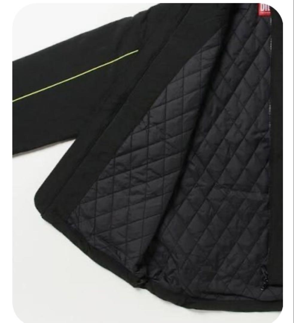 DIESEL ディーゼル 中綿ジャケット ブラック 46 美品 防寒