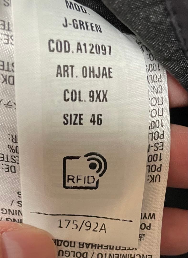 DIESEL ディーゼル 中綿ジャケット ブラック 46 美品 防寒