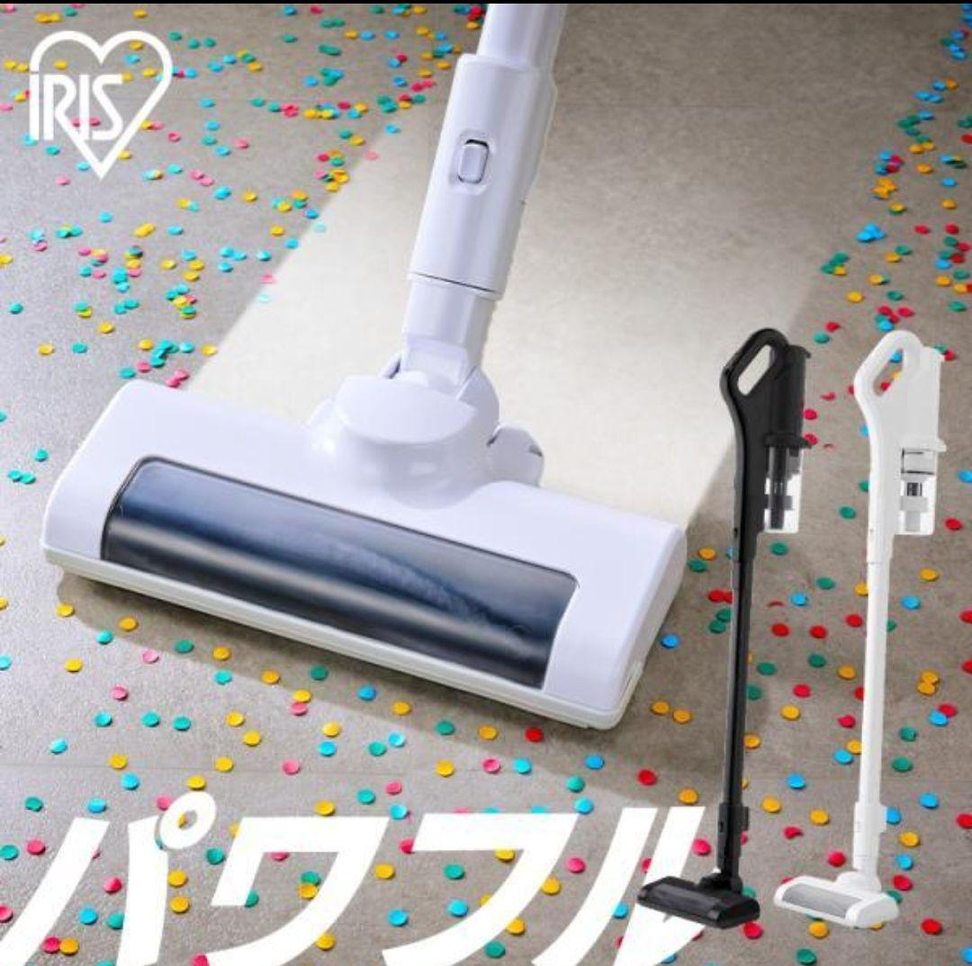 アイリスオーヤマ サイクロン 掃除機 ブラック コードレス SCD-185P-B