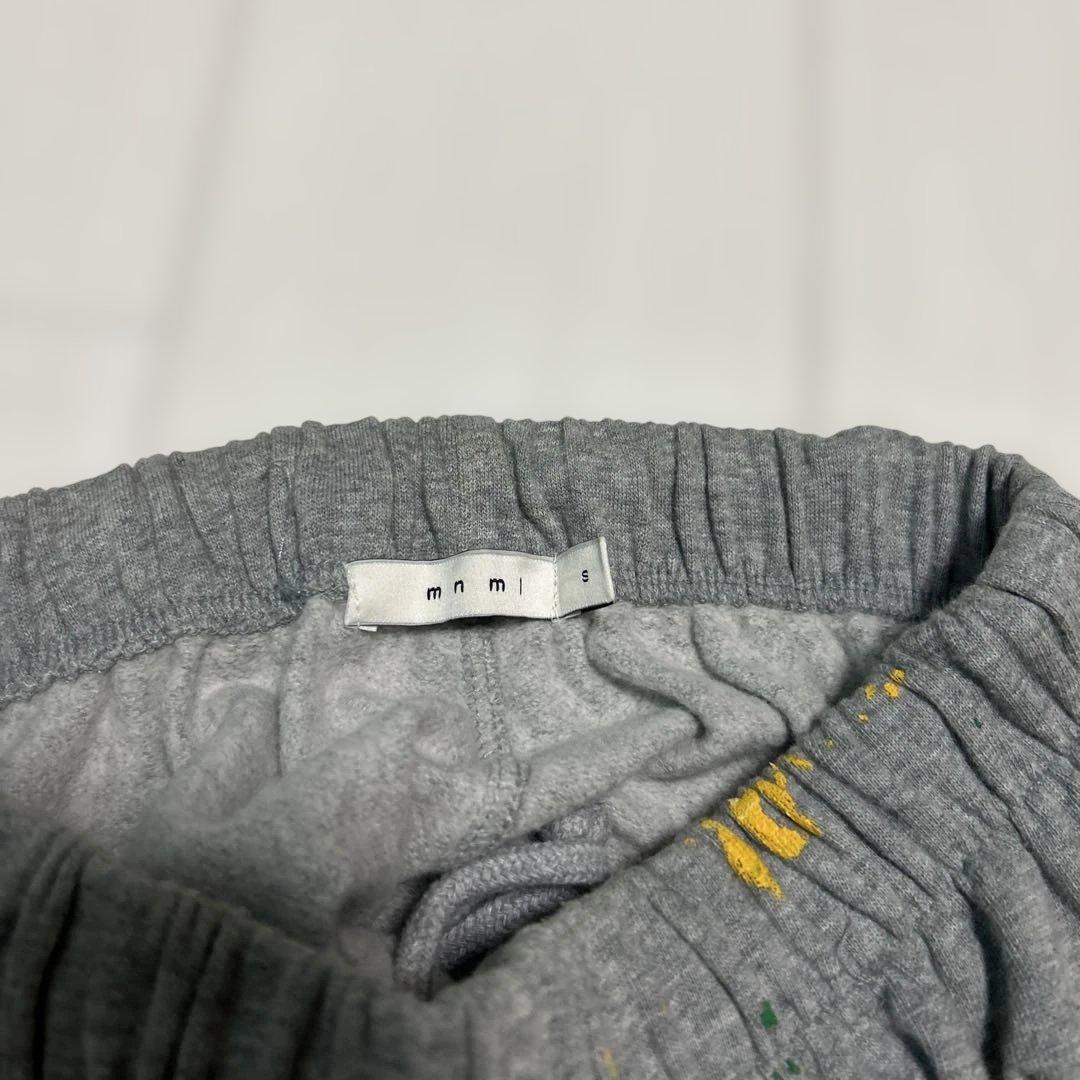 MNML CONTRAST ブーツカット スウェットパンツ