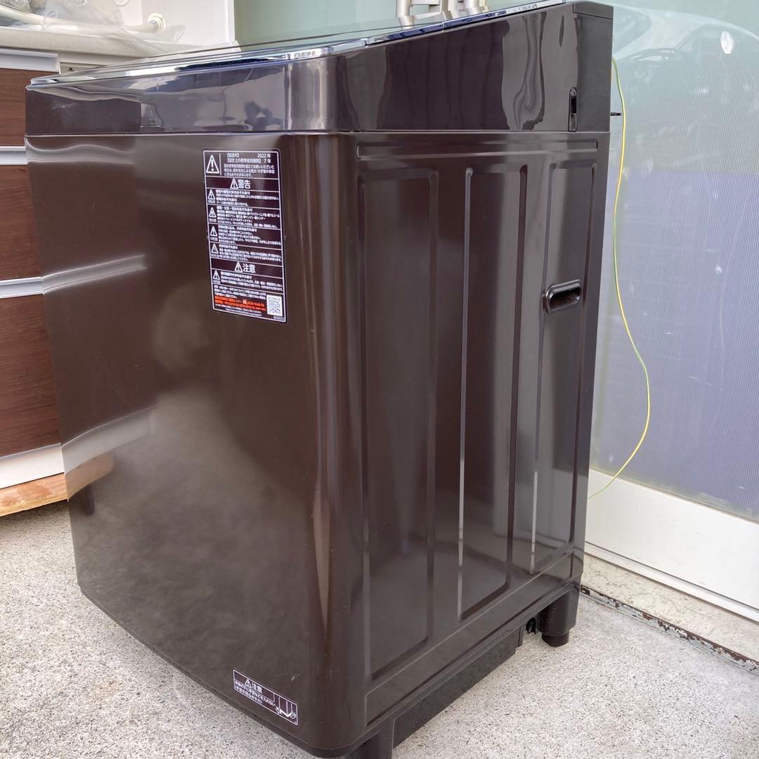 洗濯機10K TOSHIBA 2022年製　AW-10DP1BK-T