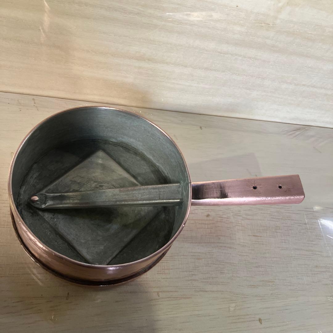 京都　有次　銅製　梅がやシャク