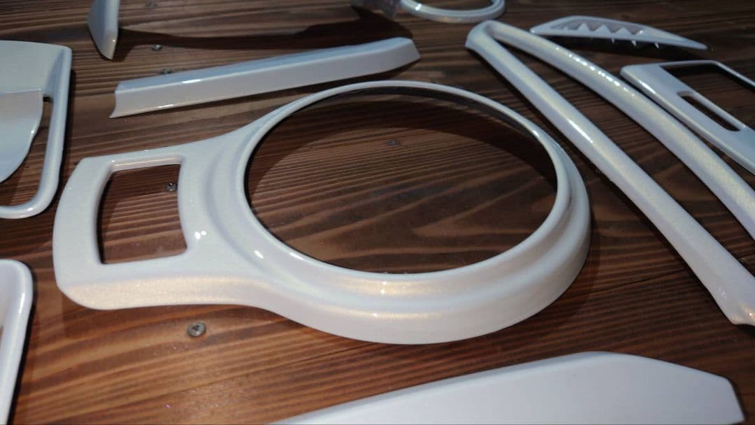 トヨタ86BRZ zn6zc6ホワイトゴールドパール室内カバーフルセット