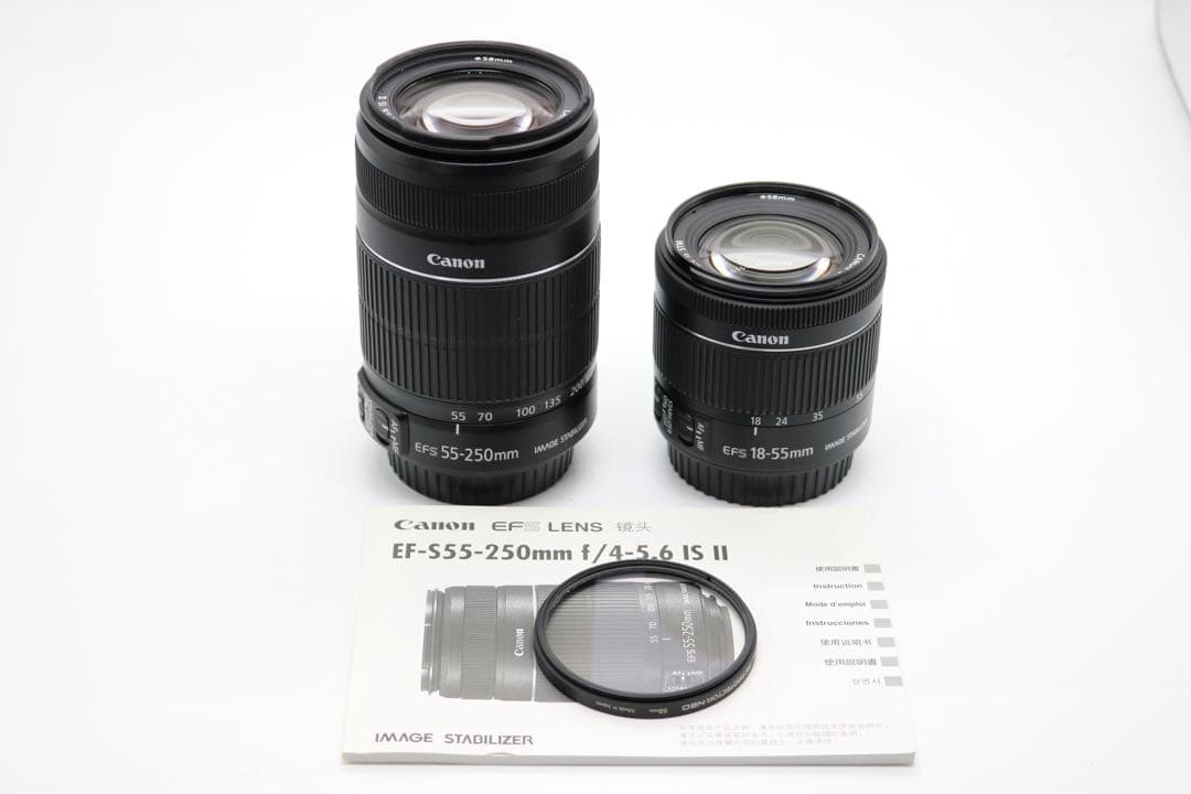 超美品 【Canon EOS Kiss X9i ダブルレンズ】 Wi-Fi搭載