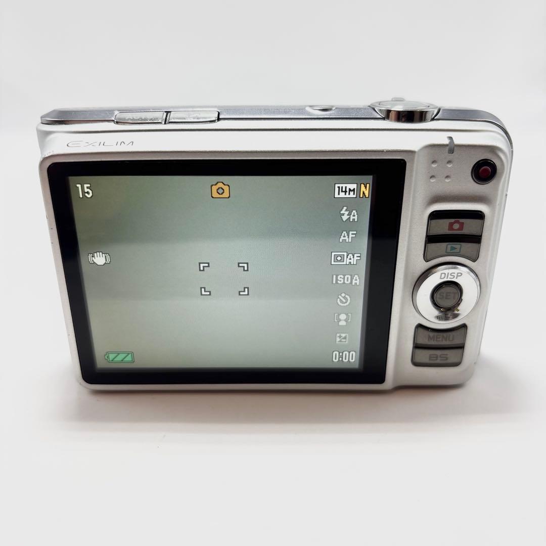 CASIO EXILIM EX-H15 ホワイト コンパクトデジタルカメラ