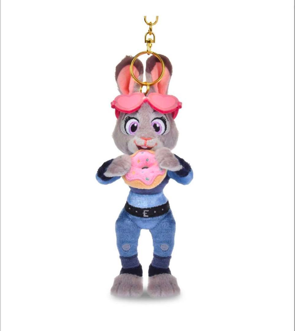 ズートピア　ニック・ジュディ　ぬいぐるみキーホルダー・キーチェーン