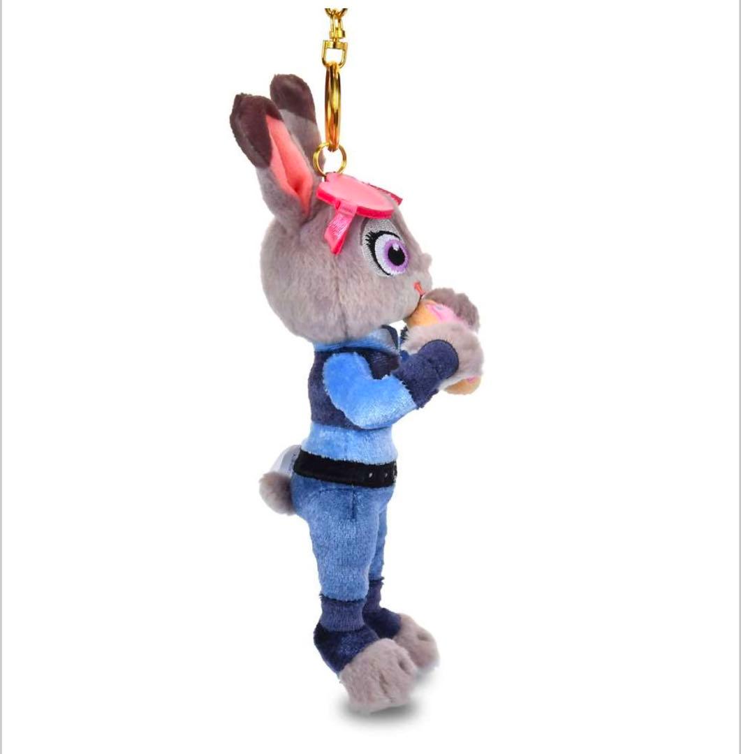 ズートピア　ニック・ジュディ　ぬいぐるみキーホルダー・キーチェーン