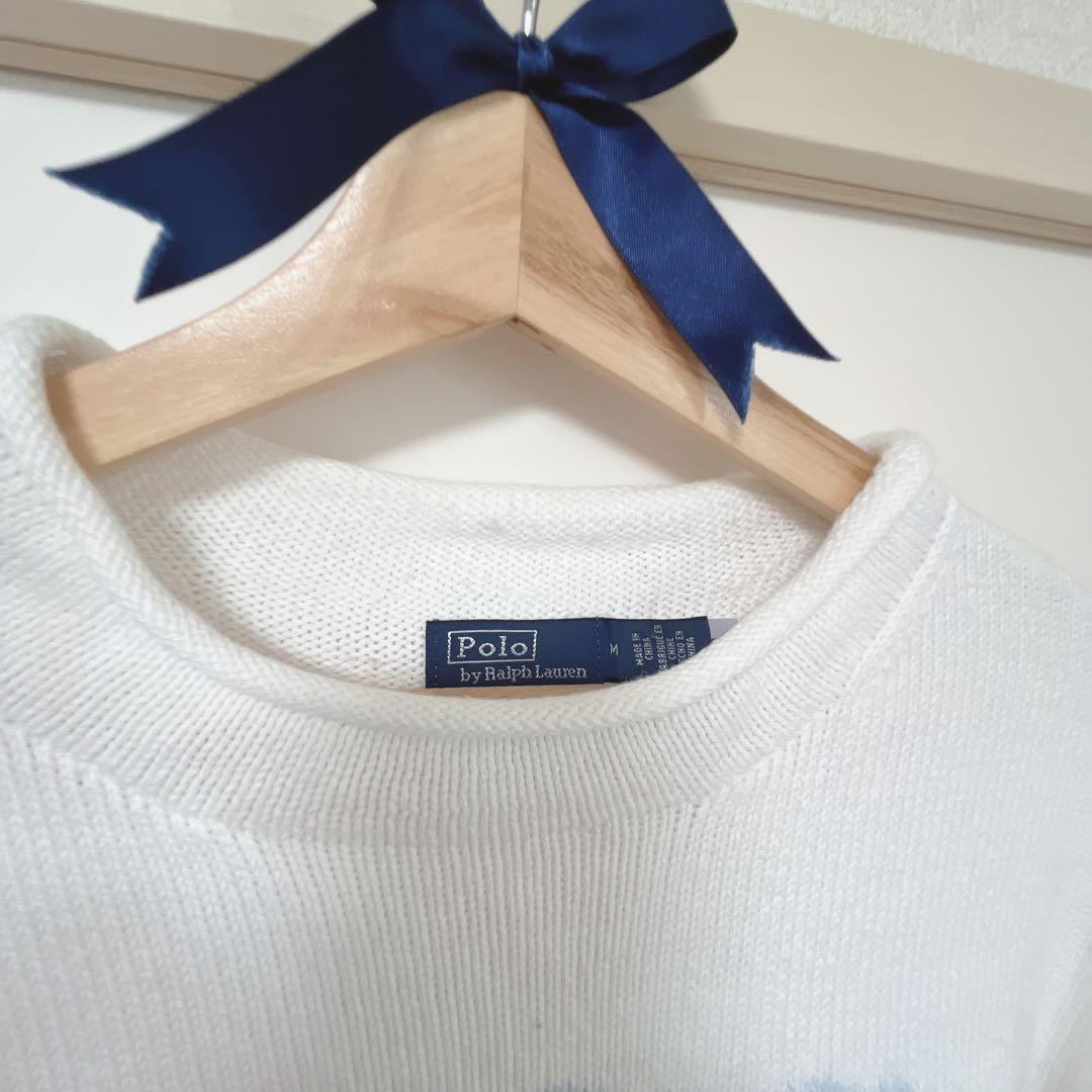 【激レア】ラルフローレン ♡ポロベアコットンニット　カップルベア