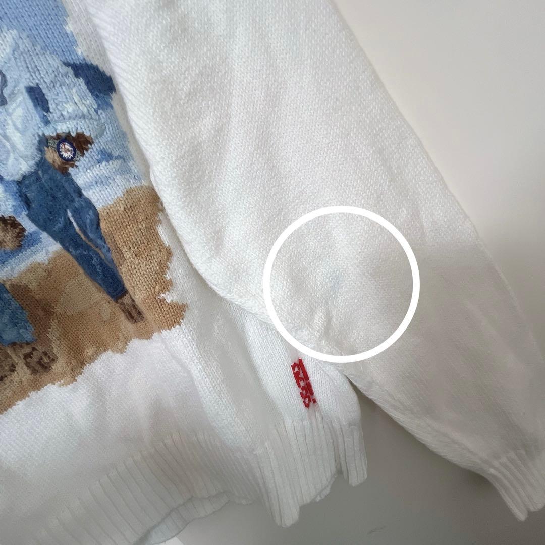 【激レア】ラルフローレン ♡ポロベアコットンニット　カップルベア