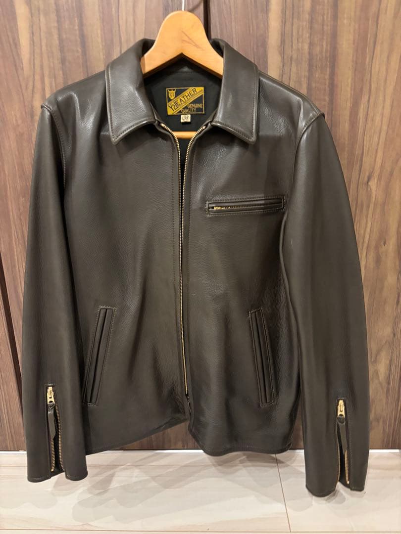 試着のみ y2leather ステアオイルシングルライダース【SR-65】