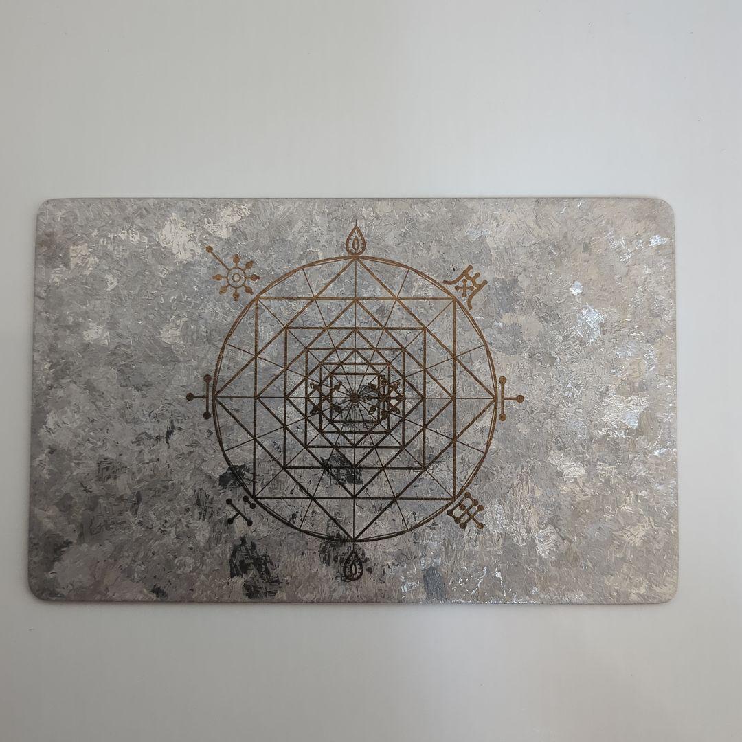 【neten】チタン十種神寶結界護符　カード　ロゴストロン