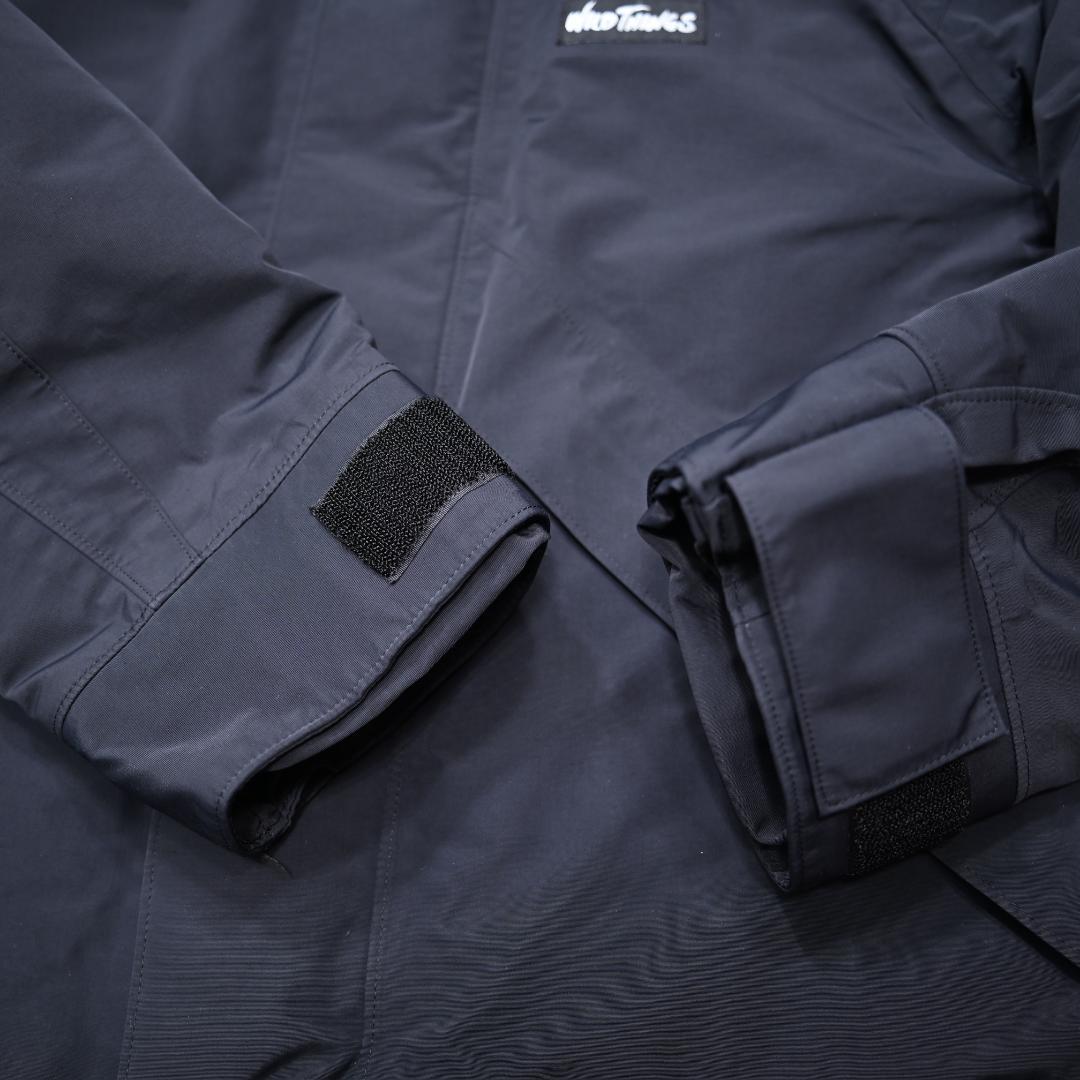 WILDTHINGS ワイルドシングス デナリ最高峰プリマロフト中綿パーカーS黒