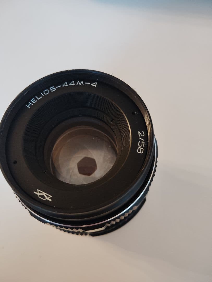 美 Helios 44M-4 ソニーαEレンズ ヘリオス　アダプター付 単焦点