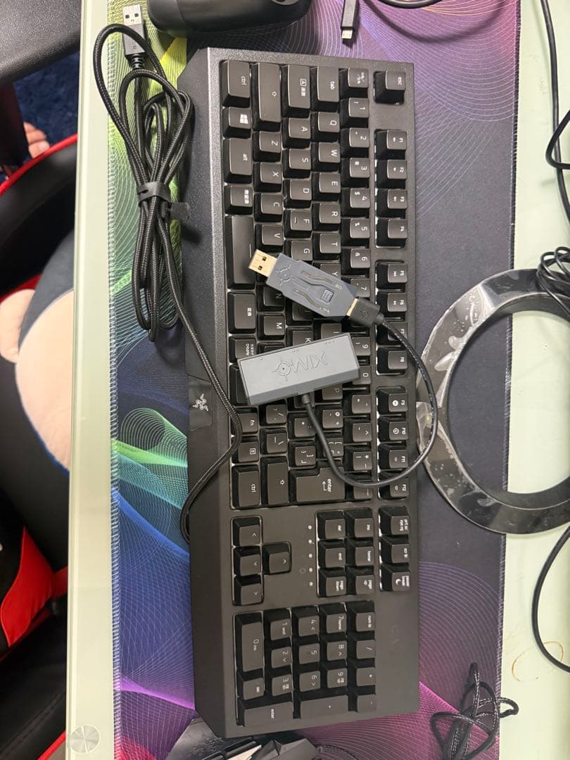 Razerキーボードとg502とXIMAPEXセット