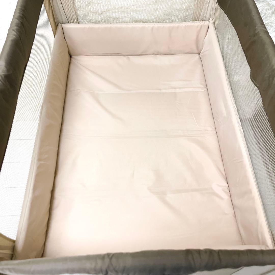 Aprica アップリカ ベビーベッド ココネル ココア 程度良好 美品