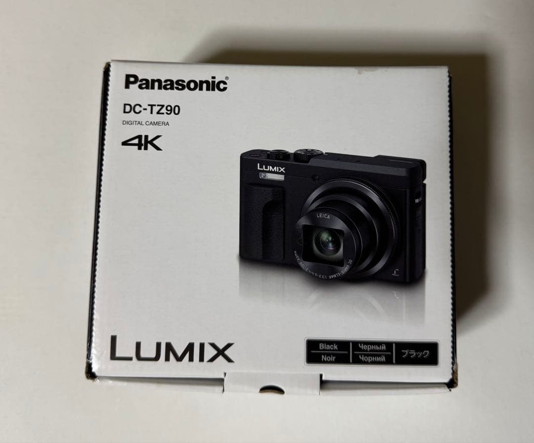 Panasonic LUMIX DC-TZ90 デジタルカメラ 4K