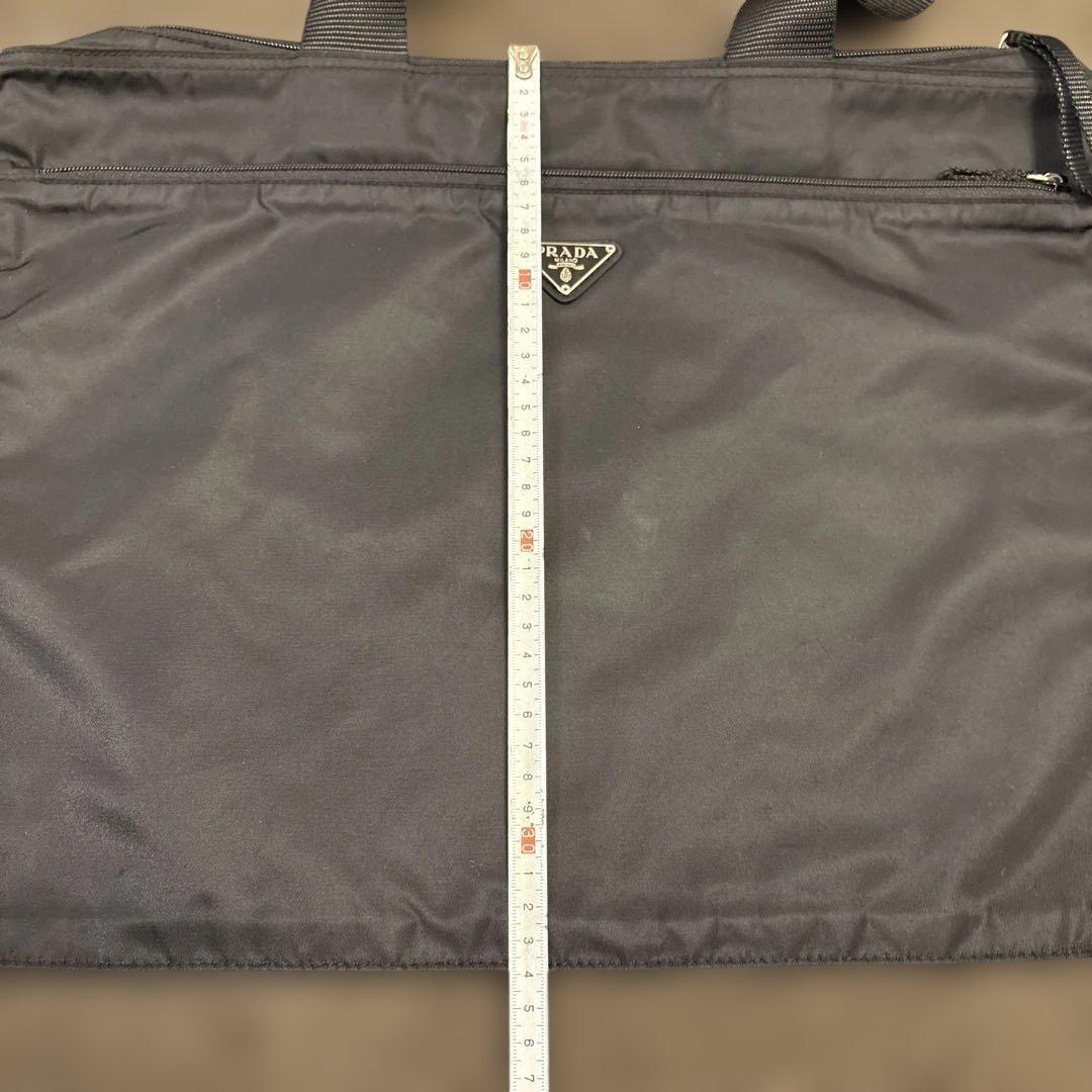 PRADA ブラックナイロントートバッグ