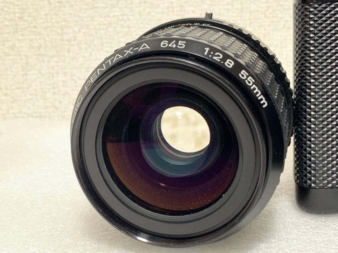 フィルムカメラ PENTAX 645 1:2.8 55mm / 80-160mm