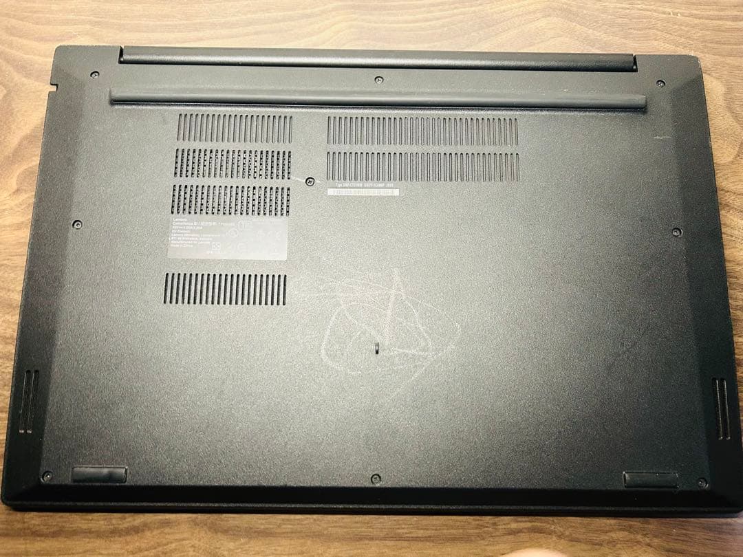 【中古】ThinkPad E585 テンキー、コードつき 初期化済み