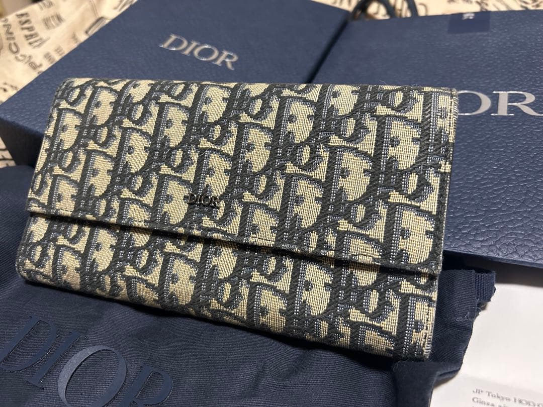 Dior 長財布 ロングフラップウォレット ディオール 長財布 Dior 財布