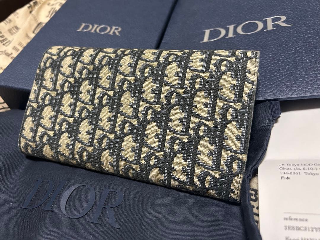 Dior 長財布 ロングフラップウォレット ディオール 長財布 Dior 財布