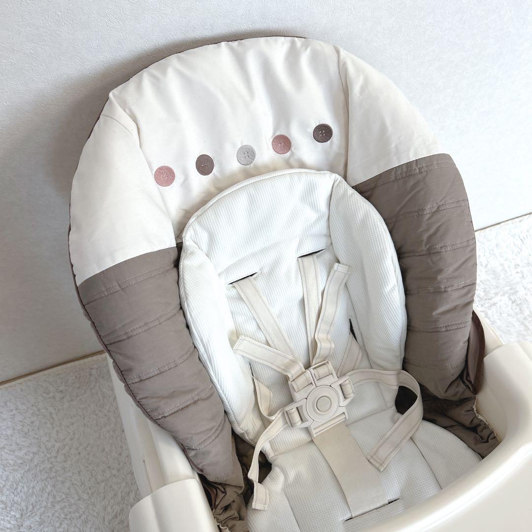 【美品】コンビ ネムリラ オートスウイング 収納BOX付 ココアブラウン