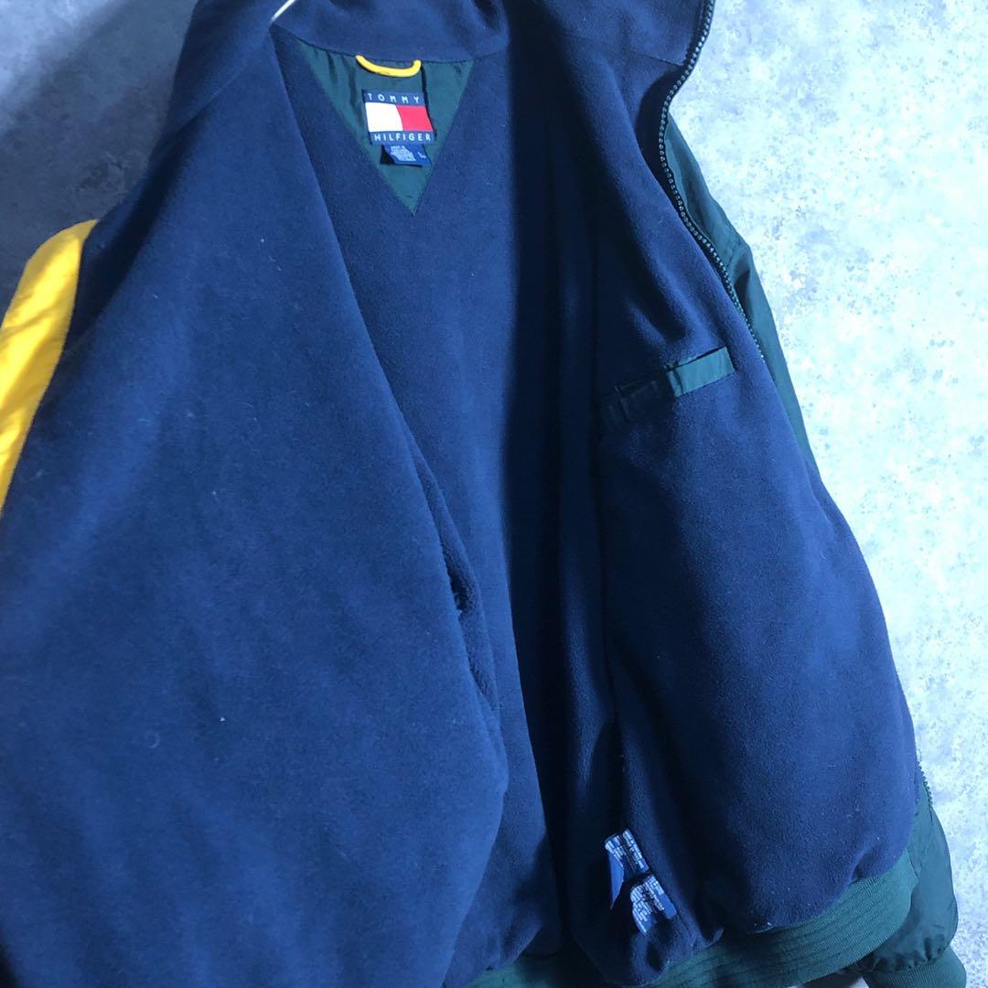   ナイロンジャケット リバーシブル 90s 刺繍