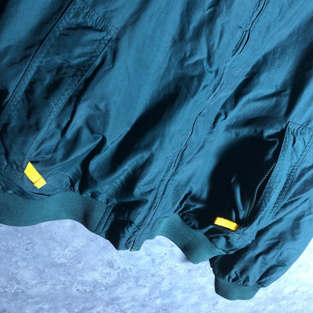   ナイロンジャケット リバーシブル 90s 刺繍