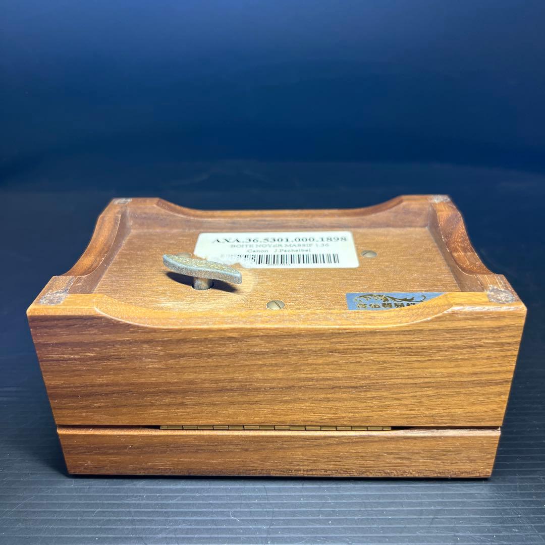 リュージュ　シリンダー式オルゴール1曲36弁　共箱　東Y7-1211☆1Fトヒト